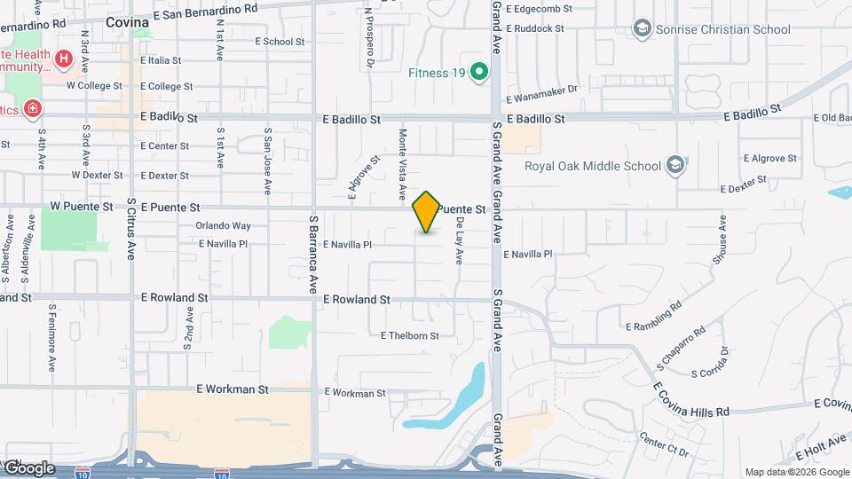 739 E Navilla Pl Map and Location Details