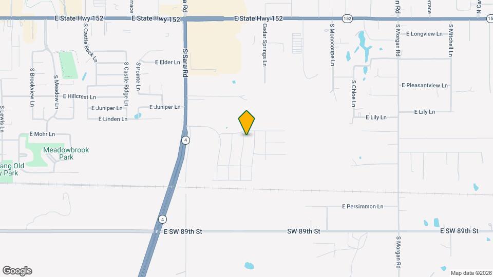 928 S Bear Ln Map and Location Details