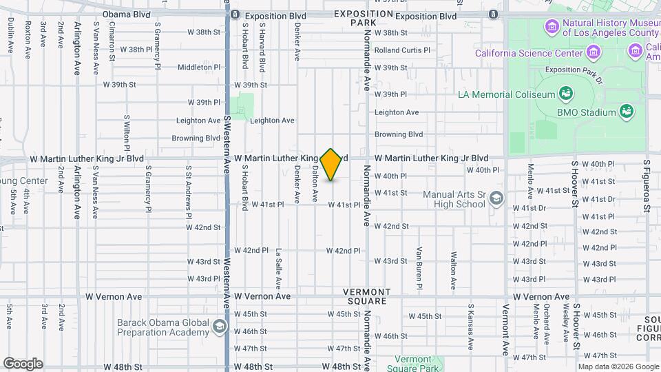 4049 Halldale Ave Mapa y Detalles de la Ubicación