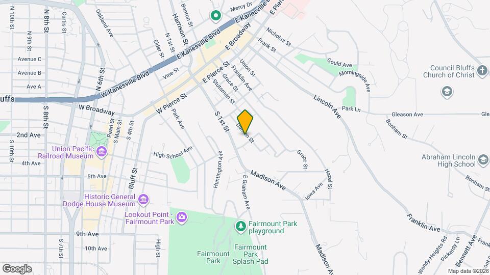 518 Damon St Map and Location Details