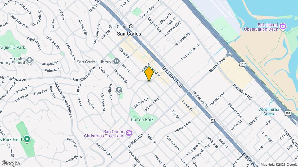 1351 Arroyo Ave Map and Location Details