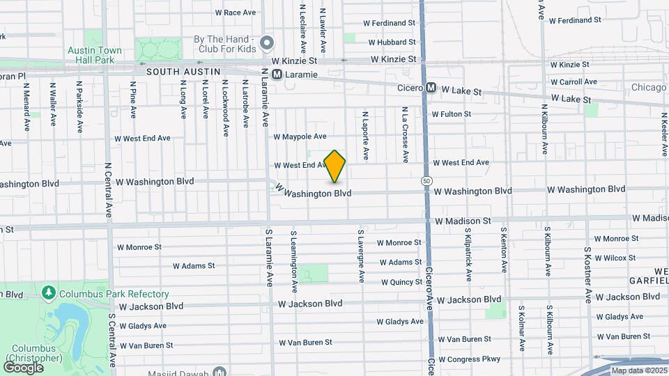5030 W Washington Ave Map and Location Details