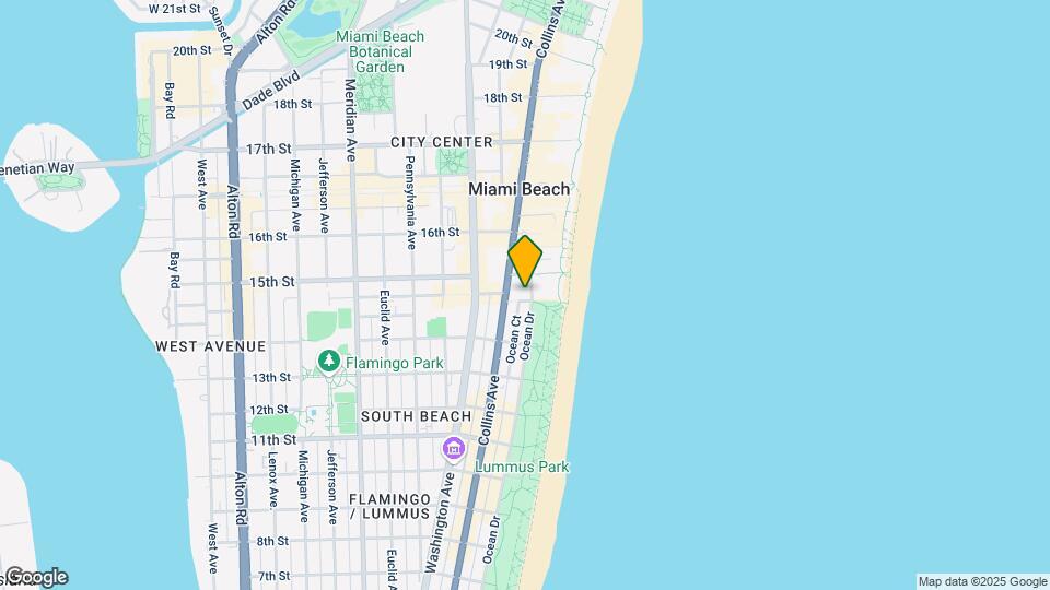 1446 Ocean Dr Map and Location Details