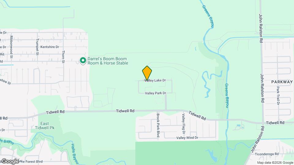 9930 Valley Lake Dr Map and Location Details