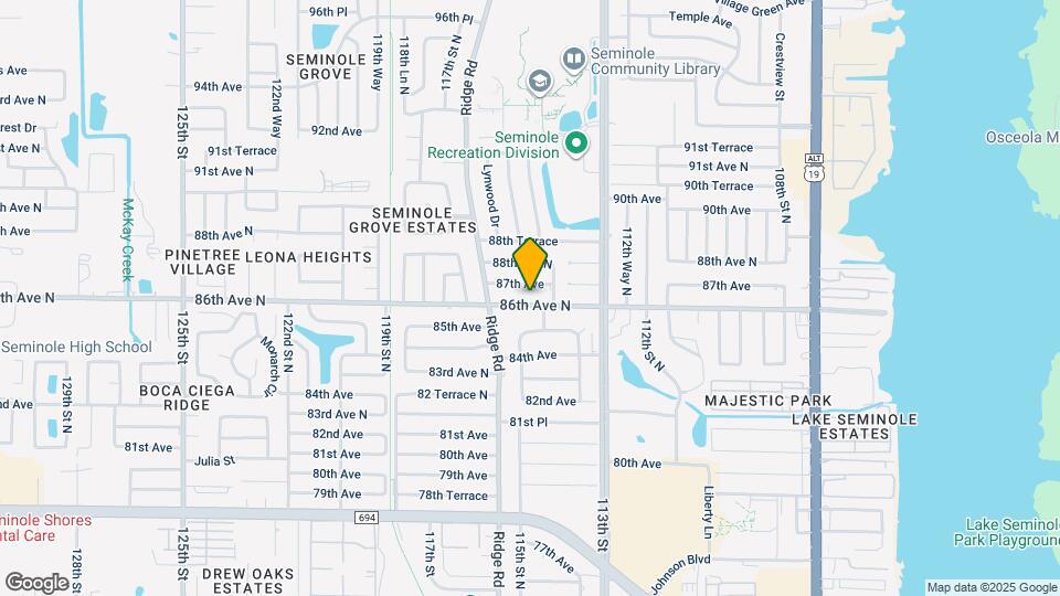 11515 86th Ave N Map and Location Details