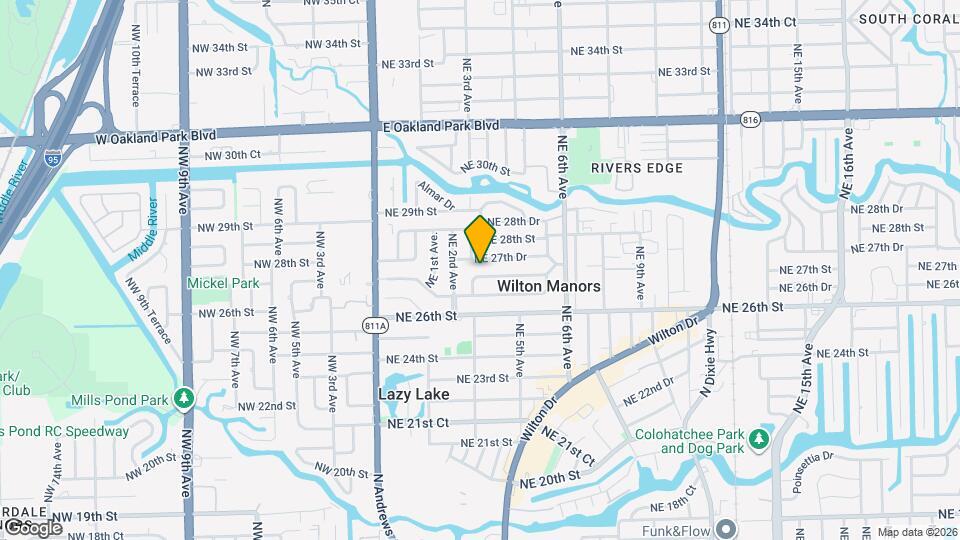 305 NE 27th St Mapa y Detalles de la Ubicación