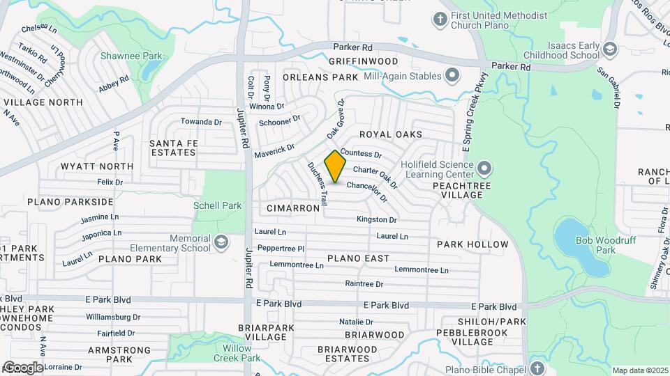 2608 Chancellor Dr Map and Location Details