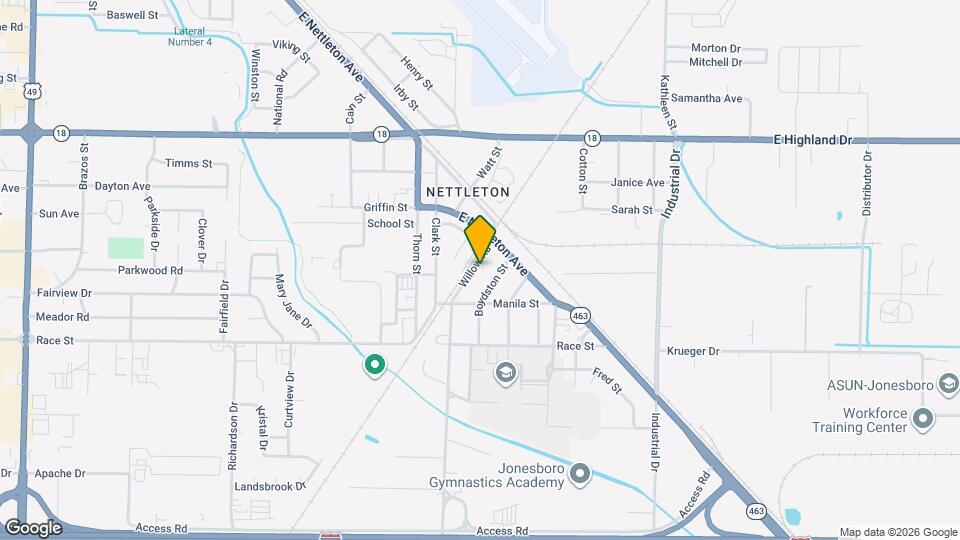 2300 Willow Rd Map and Location Details