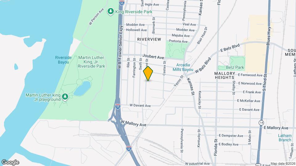 2054 Benford St Map and Location Details