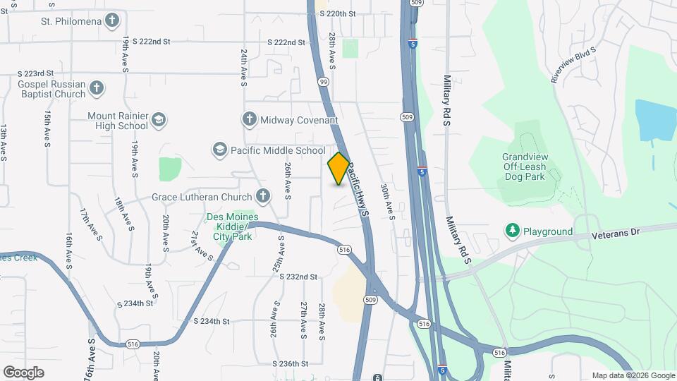 22669-22669 Pacific Hwy S Map and Location Details