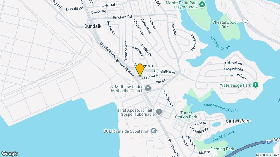 100-126 Chestnut St Mapa y Detalles de la Ubicación