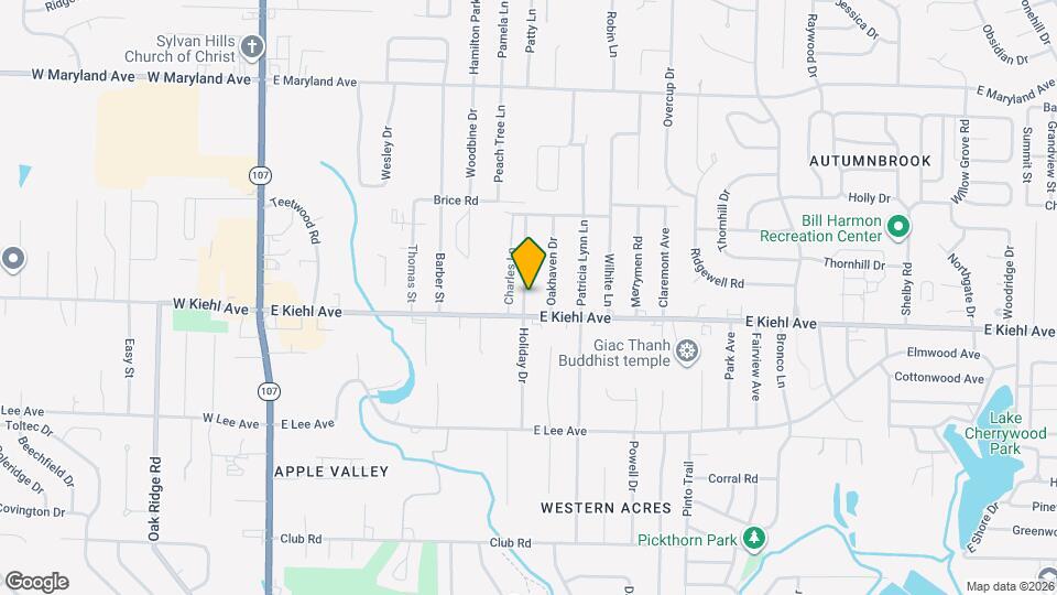 8606 Holiday Dr Map and Location Details