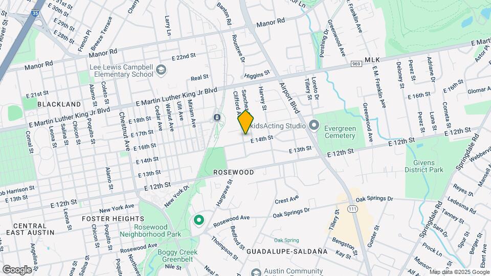 1403 Clifford Ave Mapa y Detalles de la Ubicación