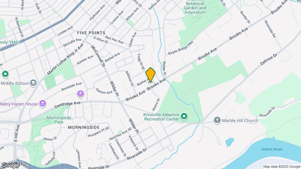 2301 Brooks Ave Map and Location Details