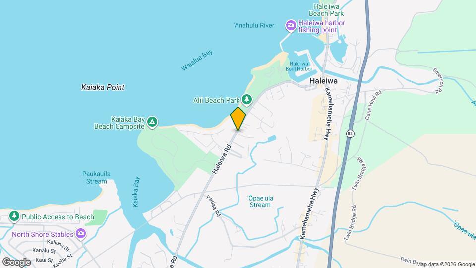 66-336 Haleiwa Rd, Unit A Map and Location Details