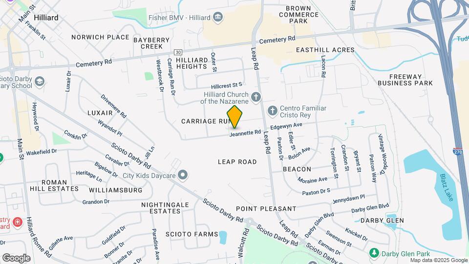 4732 Jeannette Rd Mapa y Detalles de la Ubicación