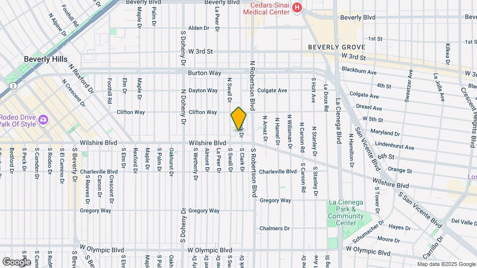115 N Clark Dr Map and Location Details
