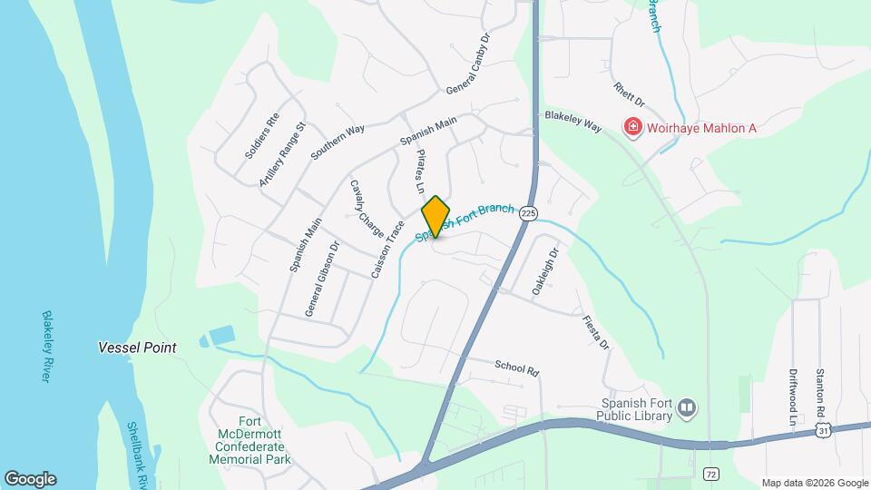 6720 Spaniel Dr Map and Location Details