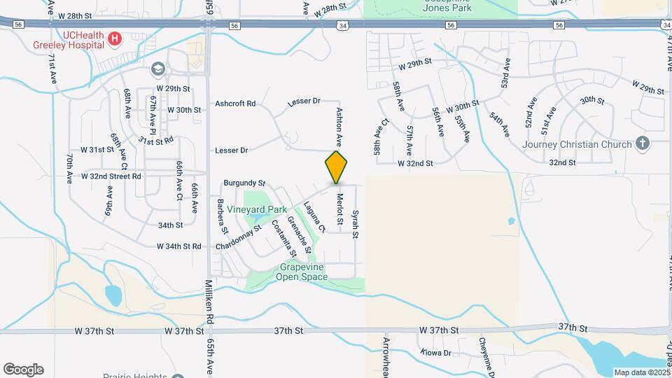 3301 Merlot St Map and Location Details
