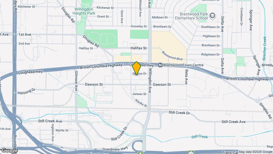 2085 Skyline Dr Map and Location Details