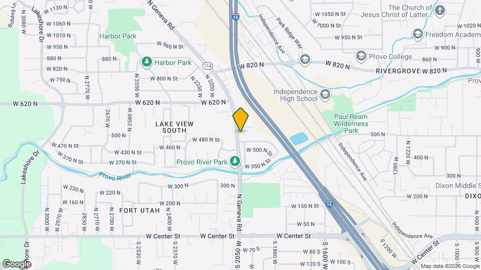 506 N Geneva Rd Map and Location Details