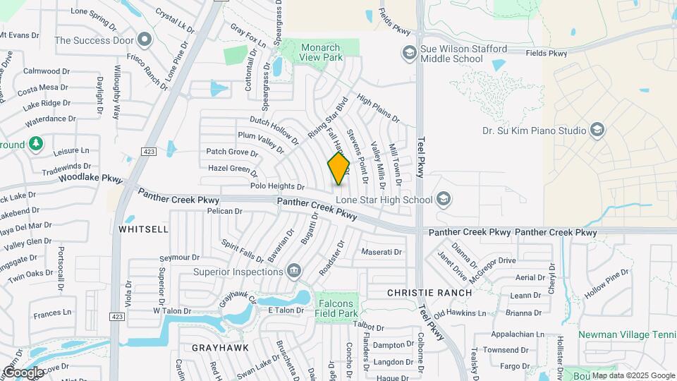 13646 Badger Creek Dr Map and Location Details