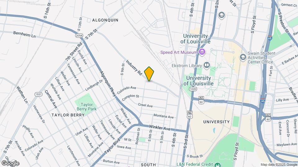 2305 Rodman St Map and Location Details