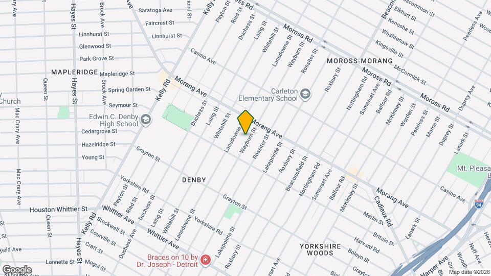 $1,350 - 3 Bed / 2 Bath House in Detroit Map and Location Details