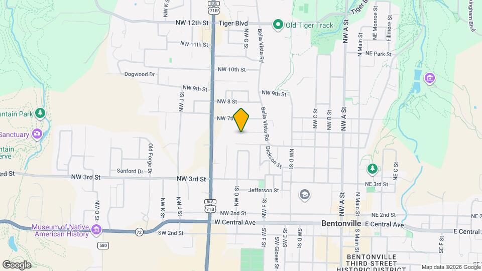 717 NW 6th St Map and Location Details