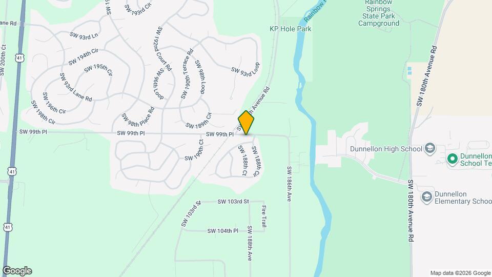 10188 SW 188th Cir Map and Location Details