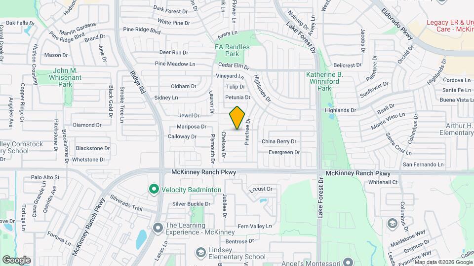 5513 Stonemoss Dr Map and Location Details