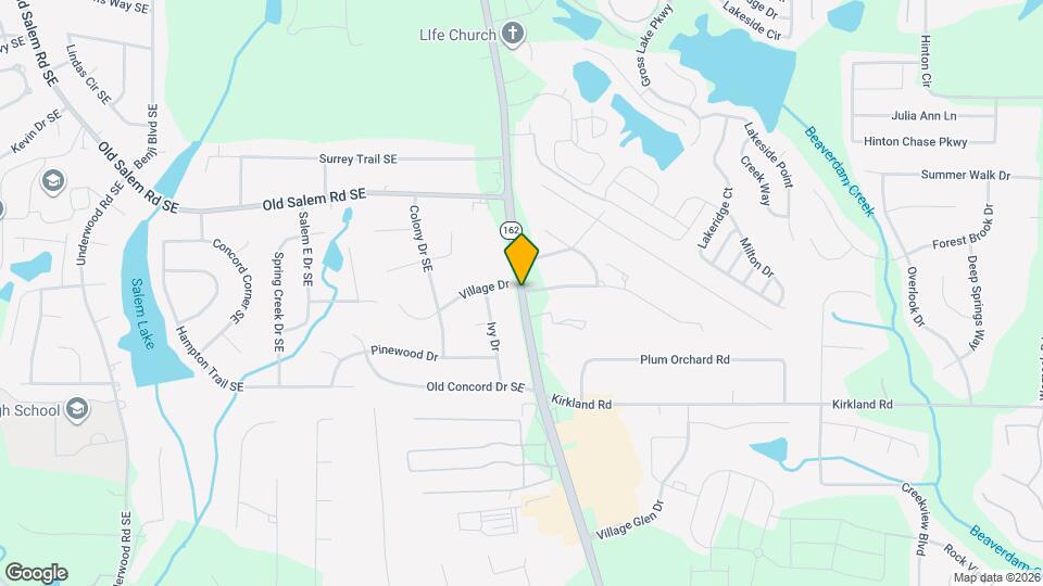Salem Glen Apartments Map and Location Details