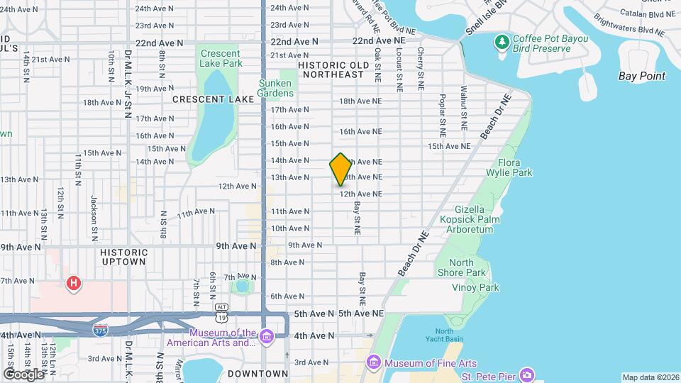 115 12th Ave NE Map and Location Details