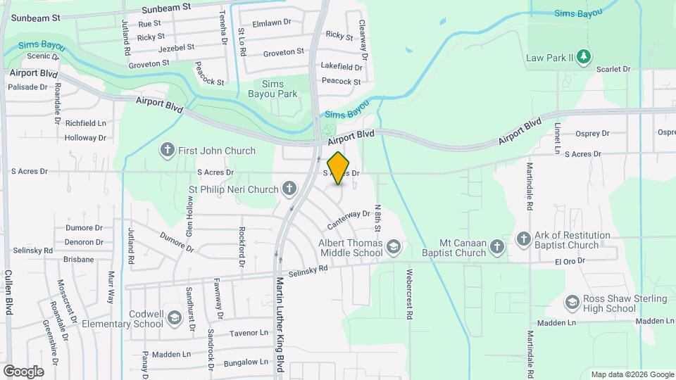 10902 Faircroft Dr Map and Location Details