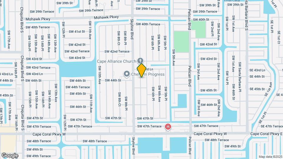 4407 SW 7th Pl Mapa y Detalles de la Ubicación