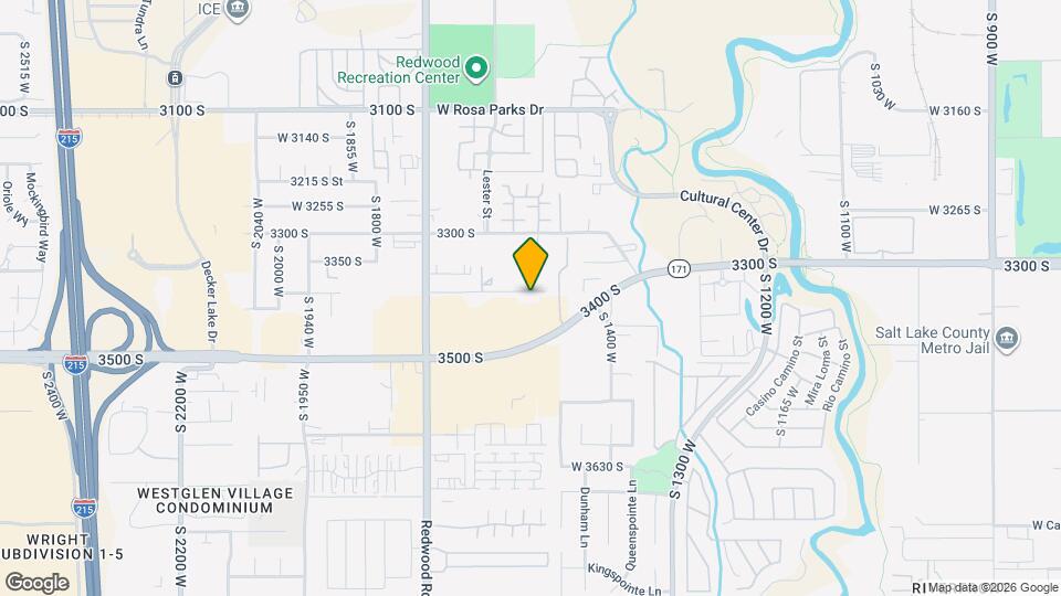 1535 W 3395 S Map and Location Details