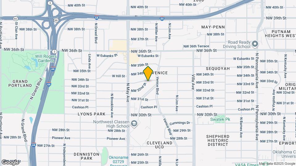 2724 NW 33rd St Map and Location Details