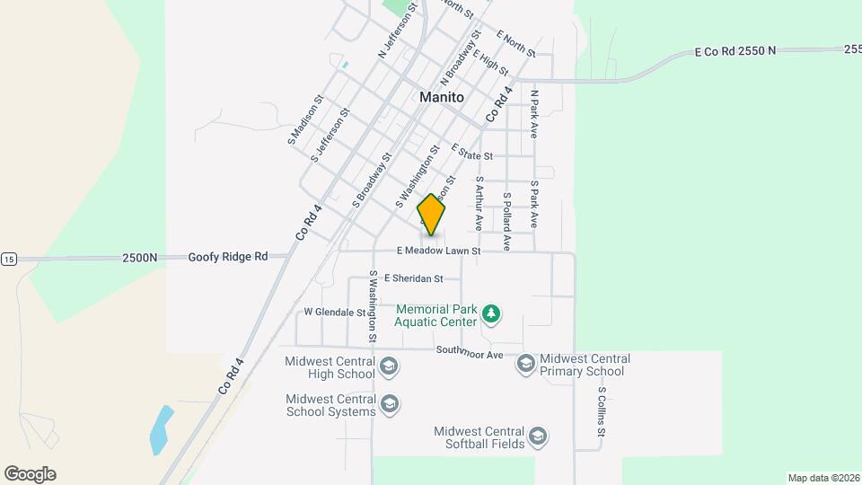 225 E Meadow Ln Map and Location Details