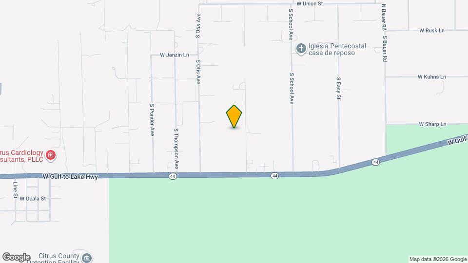 526 S Leona Ave Map and Location Details