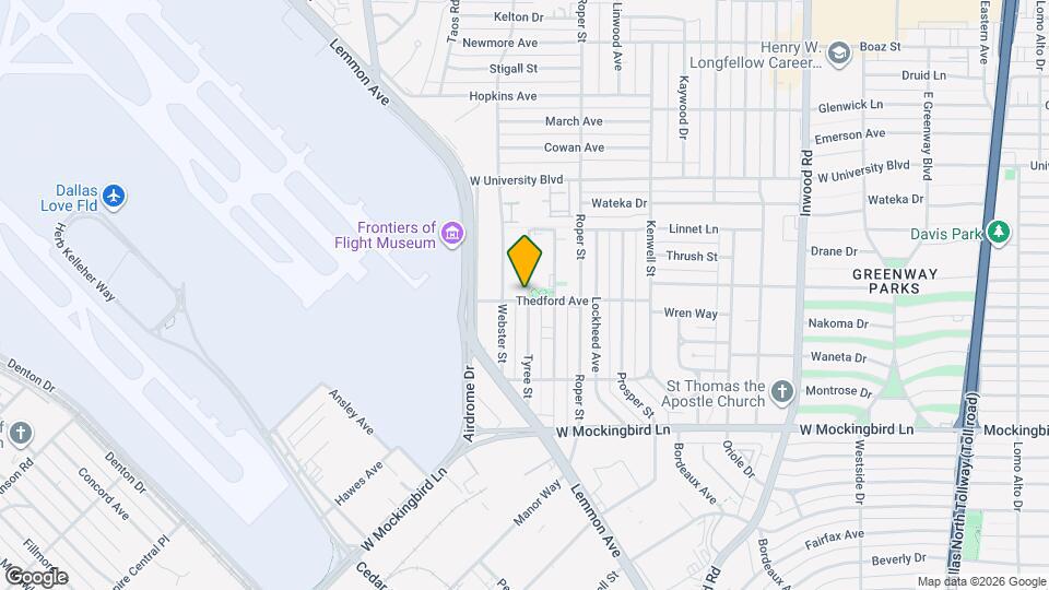 6803 Tyree St Map and Location Details