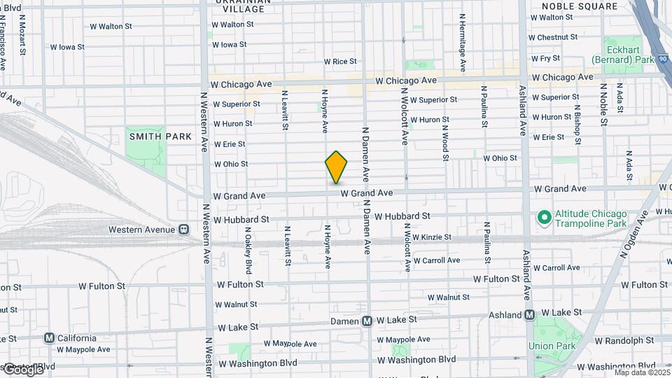 2046 W Grand Ave Map and Location Details