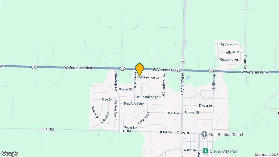 412 W Pawnee Ln Map and Location Details