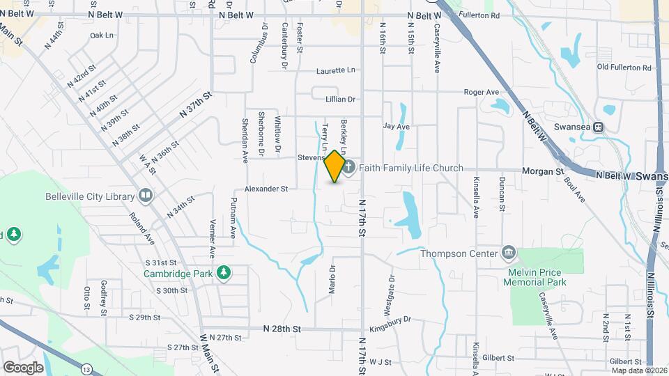 1807 Jamestown Rd Map and Location Details