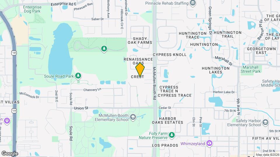 3037 Crest Dr Map and Location Details