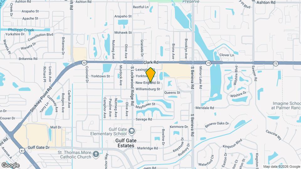 3310 New England St Map and Location Details