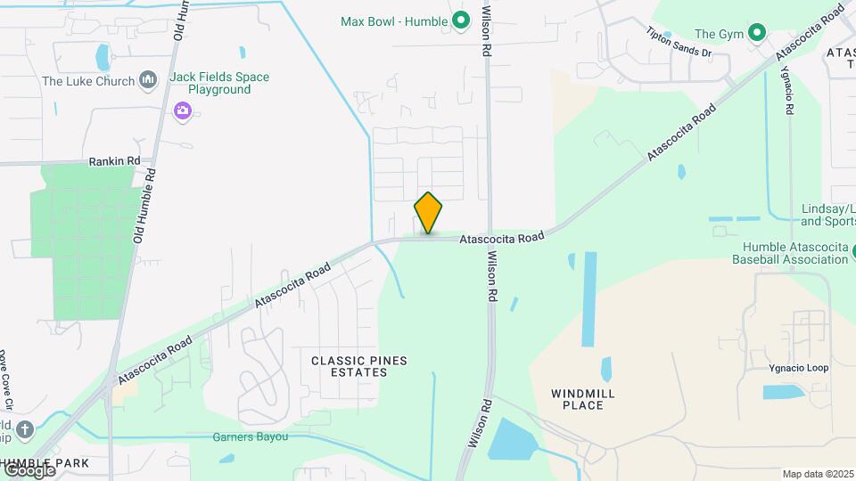 1266 Atascocita Road Map and Location Details