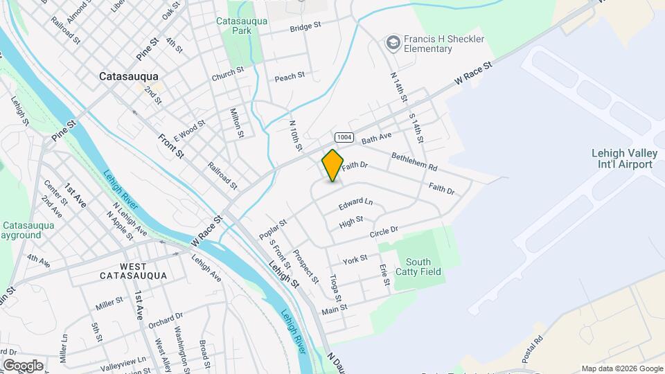 282 Poplar St Mapa y Detalles de la Ubicación