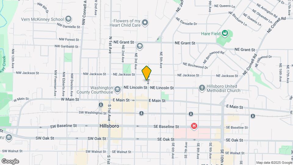 231 NE 4th Ave Map and Location Details