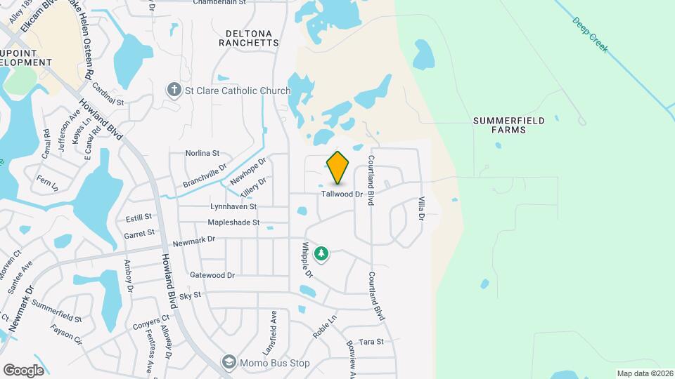 3297 Tallwood Dr Map and Location Details