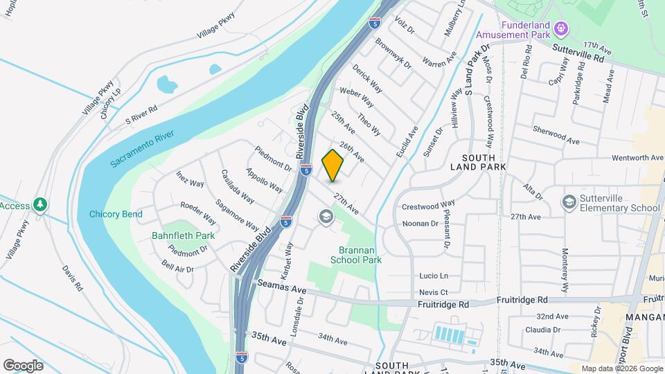 1135 27th Ave Map and Location Details